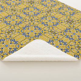 Cobertor Sherpa Arte 1 do caleidoscópio do Volume 1