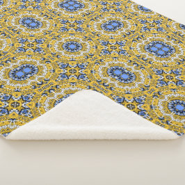 Cobertor Sherpa Arte caleidoscópica de onze volumes, vinte e dois