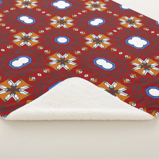 Cobertor Sherpa Arte caleidoscópica do volume 40 (3/4)