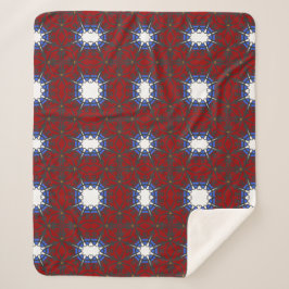 Cobertor Sherpa Arte caleidoscópica do volume quatro