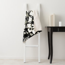 Cobertor Sherpa Arte do caleidoscópio 2 do Volume 1