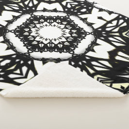 Cobertor Sherpa Arte do caleidoscópio 3 do Volume 1