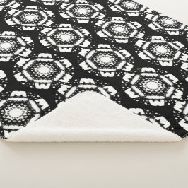 Cobertor Sherpa Arte do caleidoscópio 6 do Volume 1