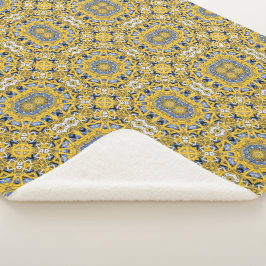 Cobertor Sherpa Arte do caleidoscópio do volume 11