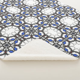 Cobertor Sherpa Arte do caleidoscópio do Volume 48