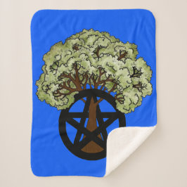 Cobertor Sherpa Árvore do Pentátopo