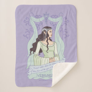 Cobertor Sherpa ARWEN™ "Compartilhe Uma Vida Com Você" Gráfico