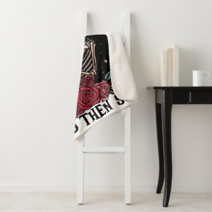 Cobertor Sherpa 'Até a morte Sherpa Blanket