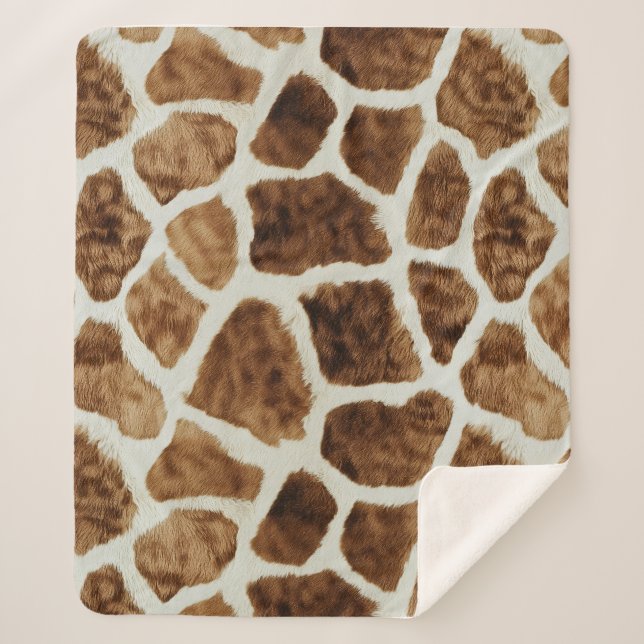 Cobertor Sherpa Aterro personalizado de Sherpa de Design exclusivo (Frente)