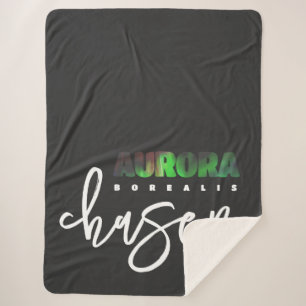 Cobertor Sherpa Aurora Borealis (Luzes de Norte)