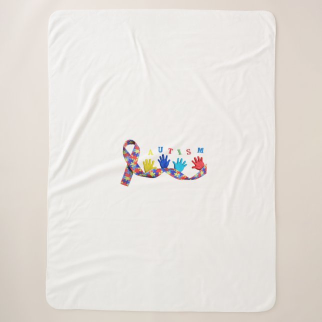 Cobertor Sherpa Autism (Frente)