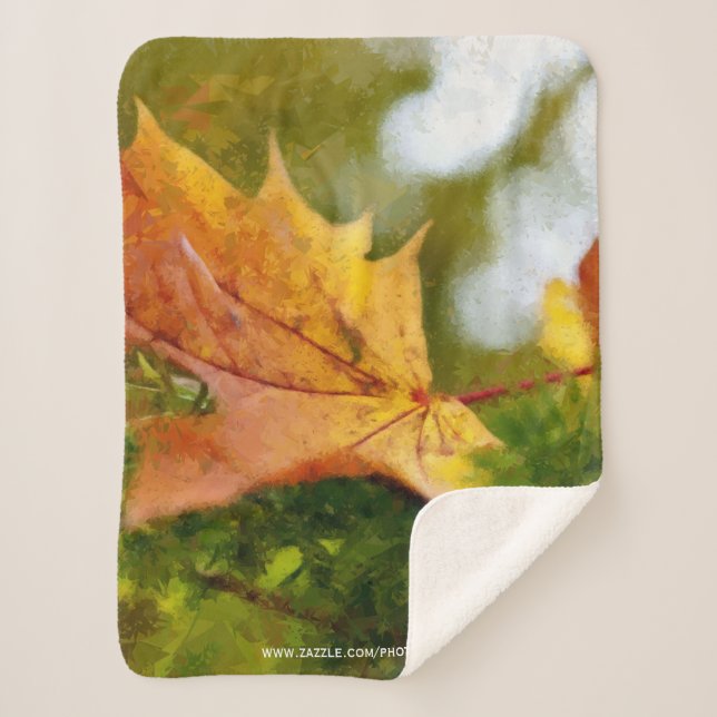 Cobertor Sherpa Autumn (Frente)