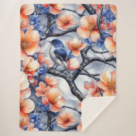 Cobertor Sherpa Aves de uma pena