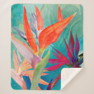 Cobertor Sherpa Aves Vivas do Paraíso