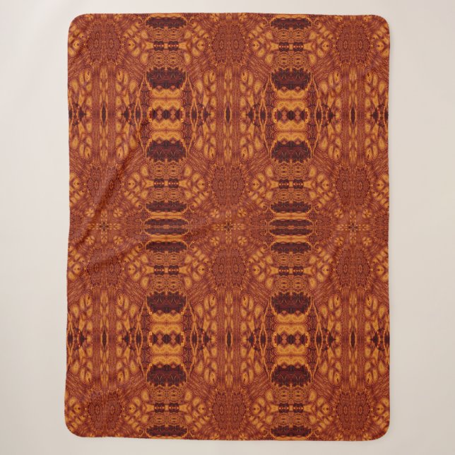 Cobertor Sherpa Aztec Sun Fire 115 (Frente)