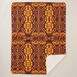 Cobertor Sherpa Aztec Sun Fire 126