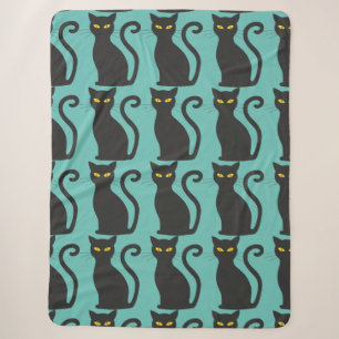 Cobertor Sherpa azul-gato Sherpa Blanket