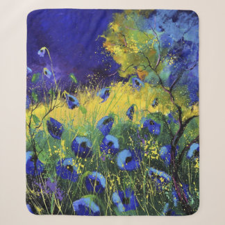 Cobertor Sherpa Azul outono, Arte