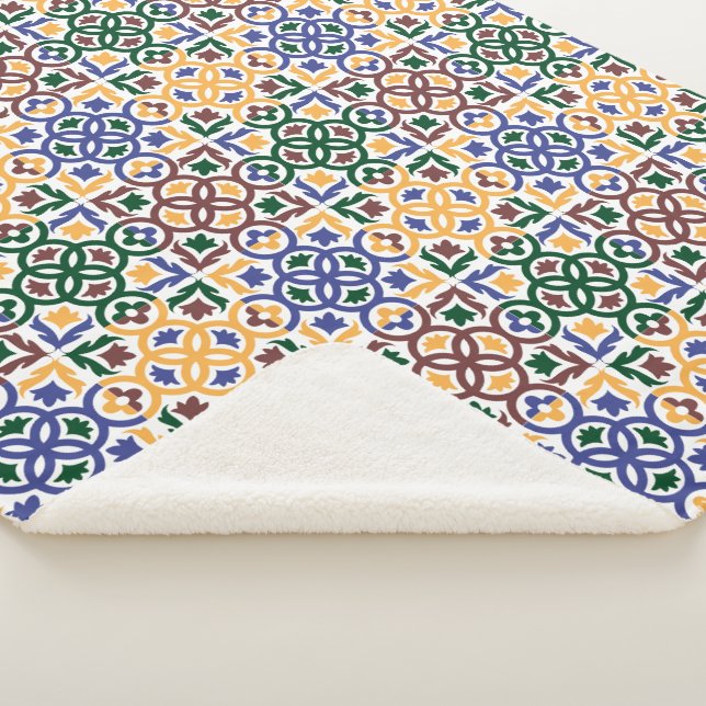 Cobertor Sherpa Azulejos Andaluzes 3 (3/4)
