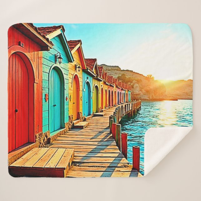 Cobertor Sherpa Baby Blanket (Frente (Horizontal))