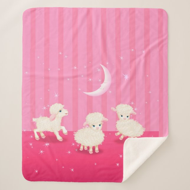 Cobertor Sherpa Baby Lamb (Frente)