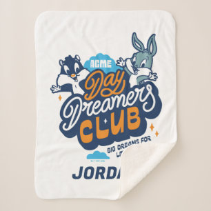 Cobertor Sherpa Baby SYLVESTER™ & INSETOS BUNNY™ Day DreamClub