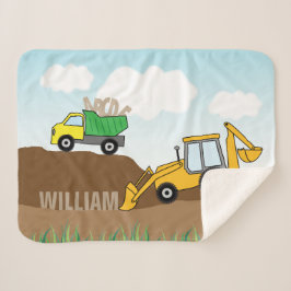 Cobertor Sherpa Backhoe e camião basculante personalizados