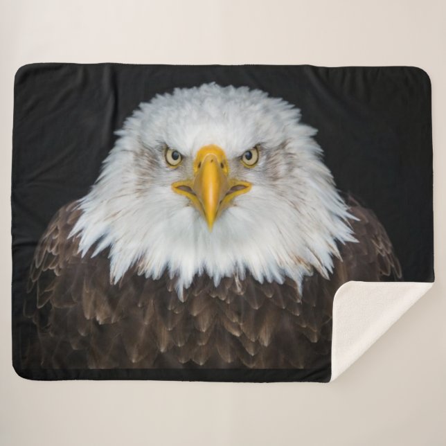 COBERTOR SHERPA BALD EAGLE (Frente (Horizontal))