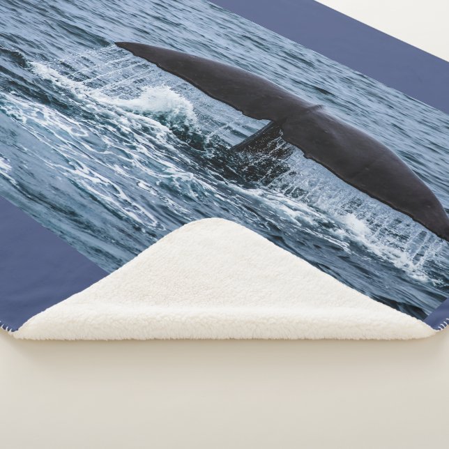 Cobertor Sherpa Baleia de esperma (3/4)
