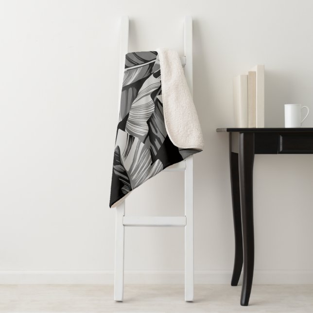 Cobertor Sherpa Banana Folha 3 (In Situ)