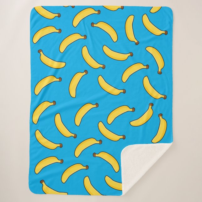 Cobertor Sherpa Bananas (Frente)