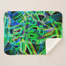 Banda em forma de verde, em relevo