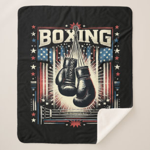 Cobertor Sherpa Bandeira Americana Incomodada - Boxer Vintage Bo