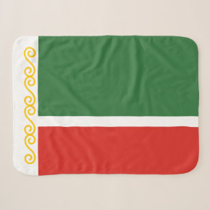Cobertor Sherpa Bandeira da Chechênia