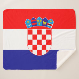 Cobertor Sherpa Bandeira da Croácia