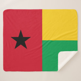 Cobertor Sherpa Bandeira da Guiné-Bissau