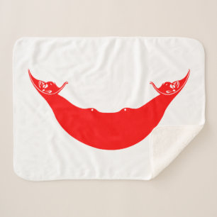 Cobertor Sherpa Bandeira da Ilha de Páscoa