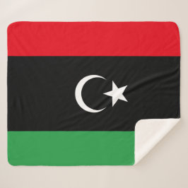 Cobertor Sherpa Bandeira da Líbia