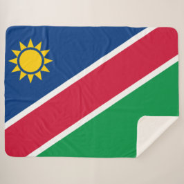 Cobertor Sherpa Bandeira da Namíbia (África Austral)