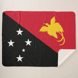 Cobertor Sherpa Bandeira da Papua-Nova Guiné