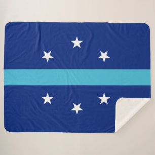 Cobertor Sherpa Bandeira de Anaheim (Califórnia, EUA)