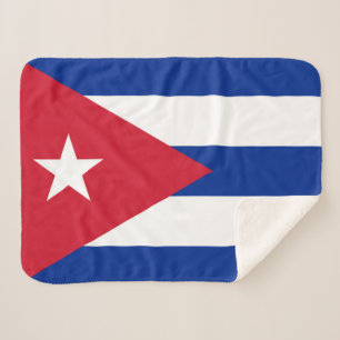 Cobertor Sherpa Bandeira de Cuba