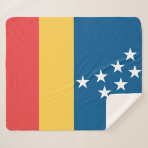 Cobertor Sherpa Bandeira de Durham (Carolina do Norte, EUA)