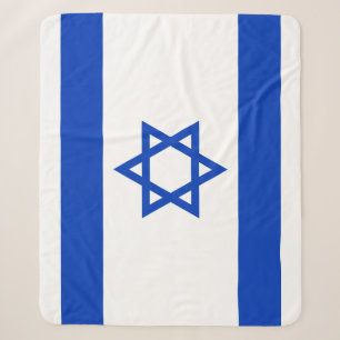 Cobertor Sherpa Bandeira de Israel