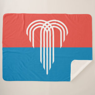 Cobertor Sherpa Bandeira de Kansas City (Missouri)