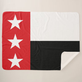 Cobertor Sherpa Bandeira de Laredo (Texas)