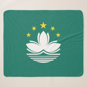 Cobertor Sherpa Bandeira de Macau