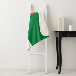 Cobertor Sherpa bandeira de Madagáscar