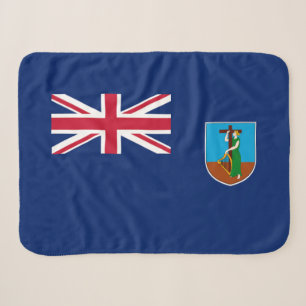 Cobertor Sherpa Bandeira de Montserrat