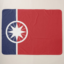 Cobertor Sherpa Bandeira de Norman (Oklahoma)